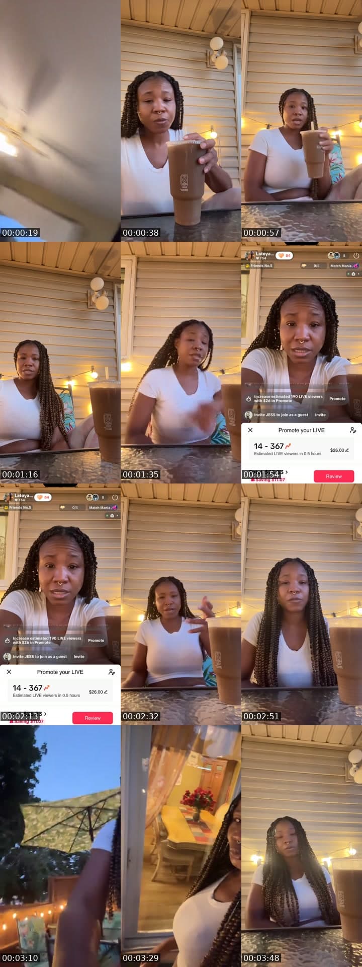 @latoya_monique1 TikTok live stream