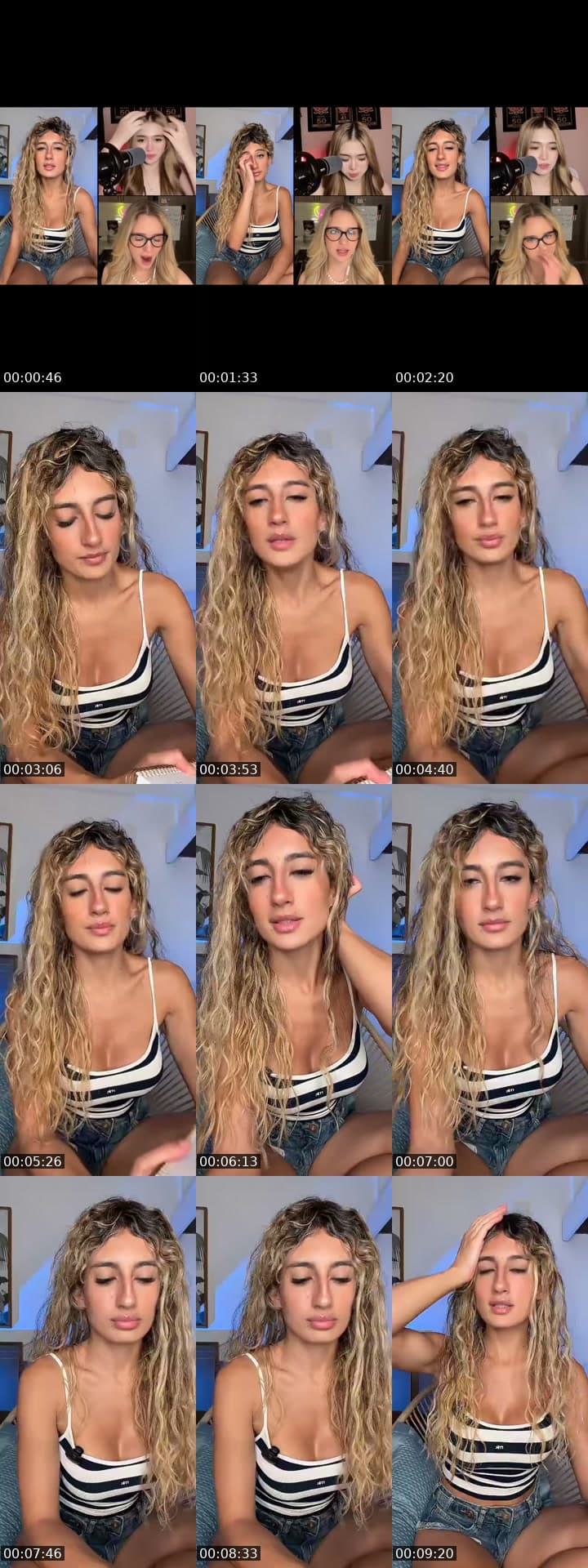 @luxxlaurax TikTok live stream
