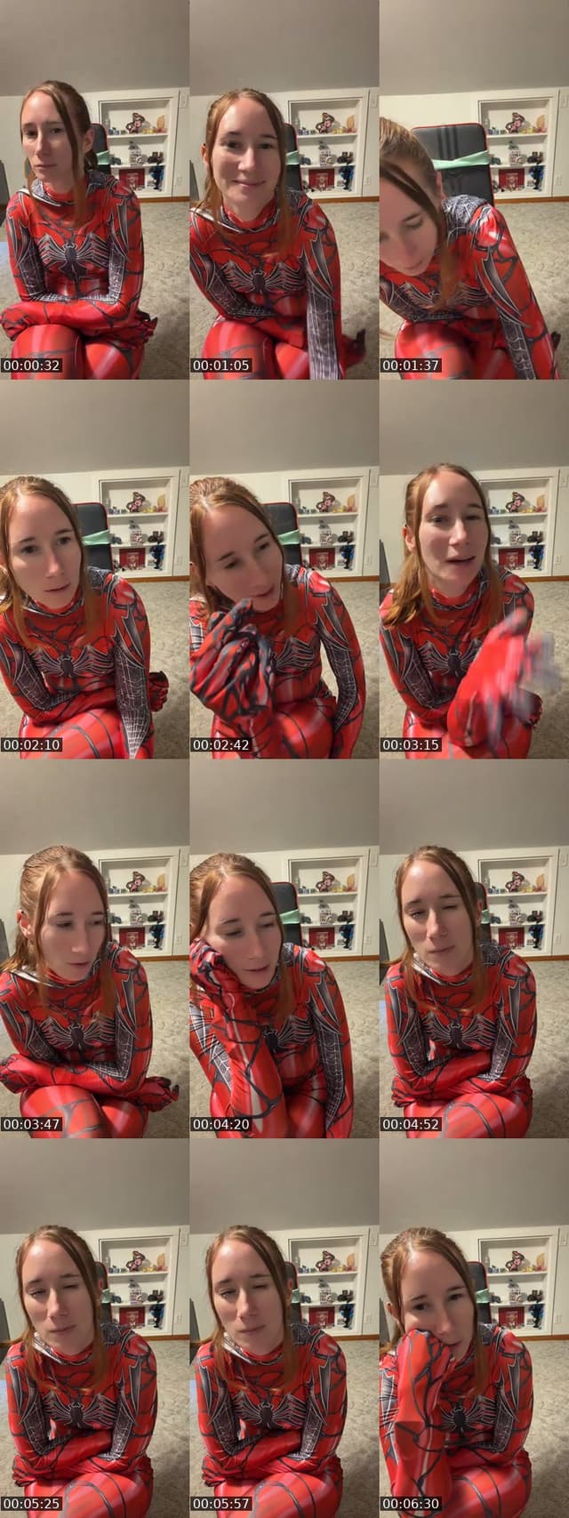 TikTok live: 🧿Carnage Gwen just because 🧿 by @nizzapirate