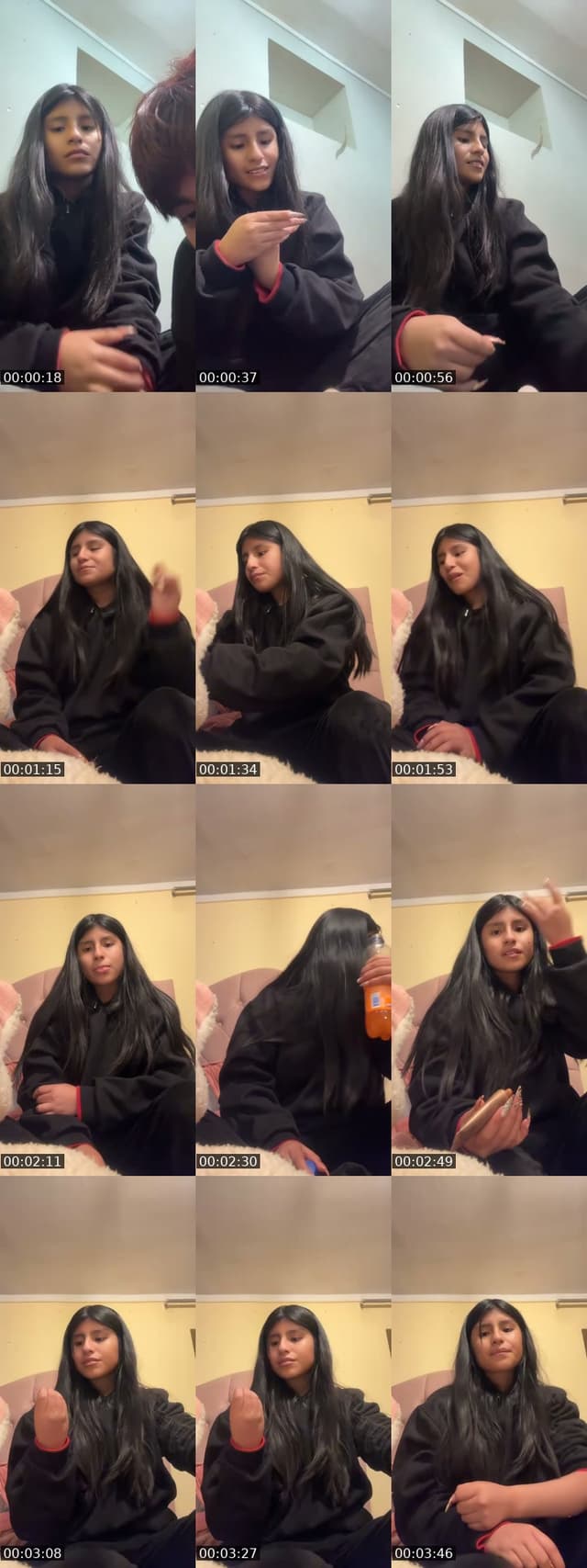 @milencazerafina TikTok live