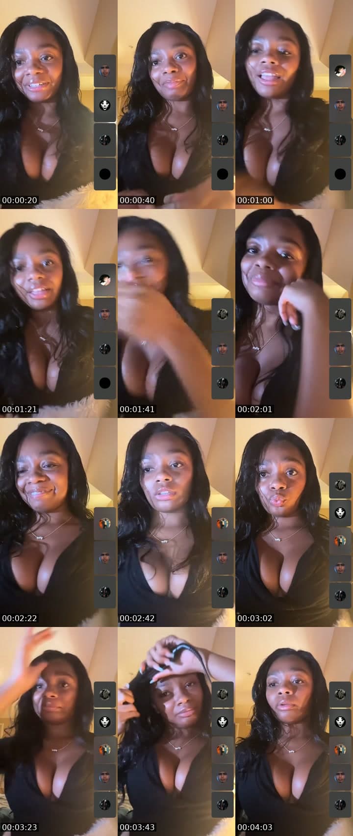 @cubyana.lust3 TikTok live stream