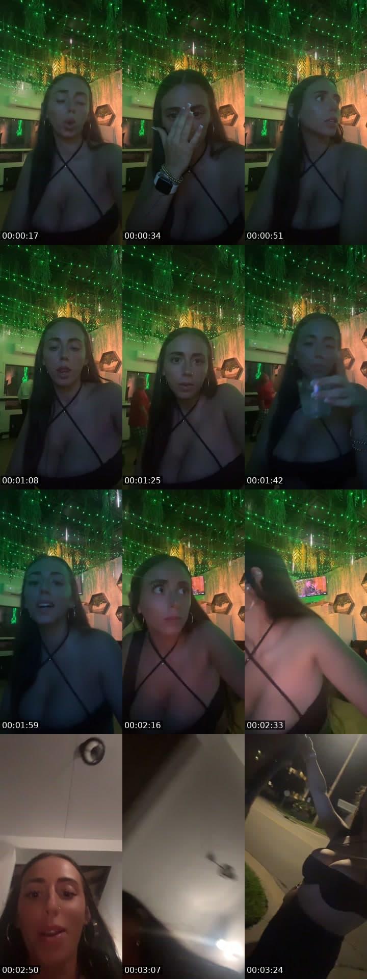 @meganicolexo TikTok live stream