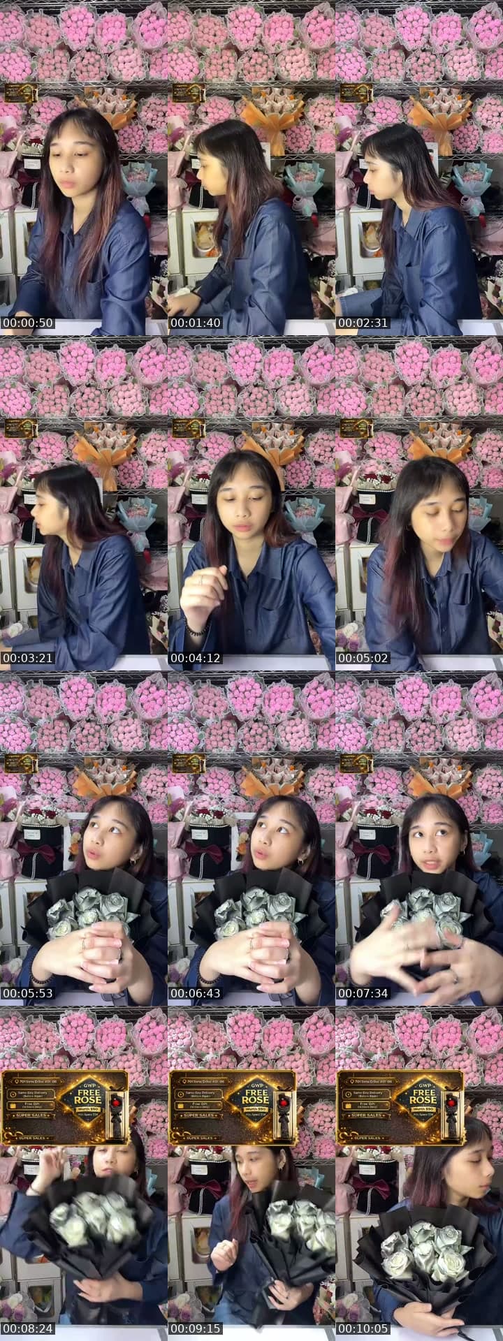 @flowersuppliersg TikTok live stream