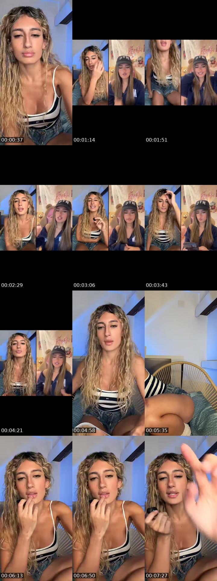 @luxxlaurax TikTok live stream