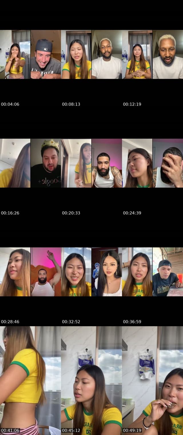 TikTok live: Hello there by @echen0206