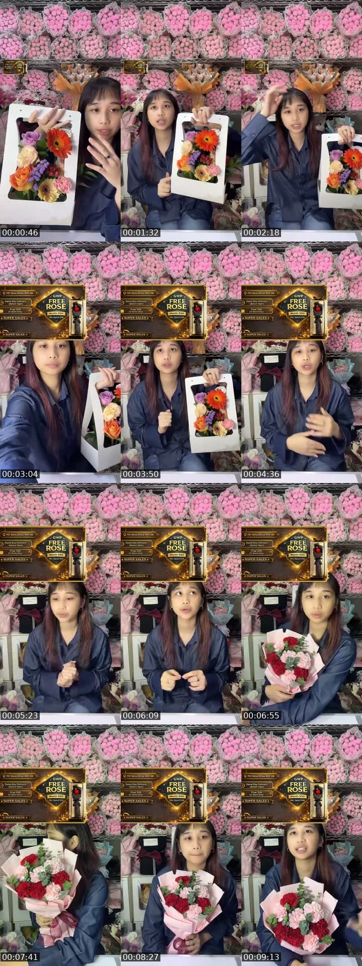 @flowersuppliersg TikTok live stream