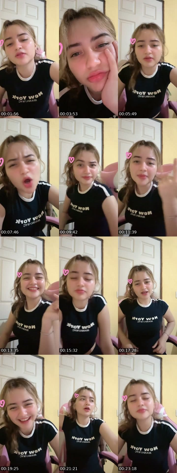 @francellasher TikTok live stream