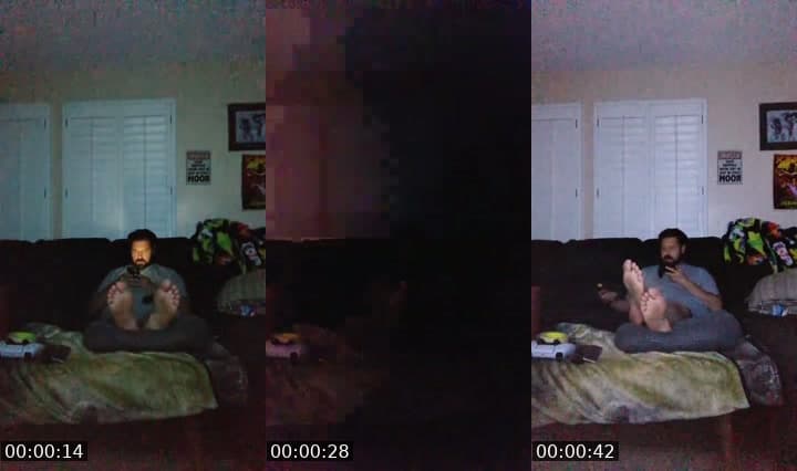 Marvel Rivas on projector