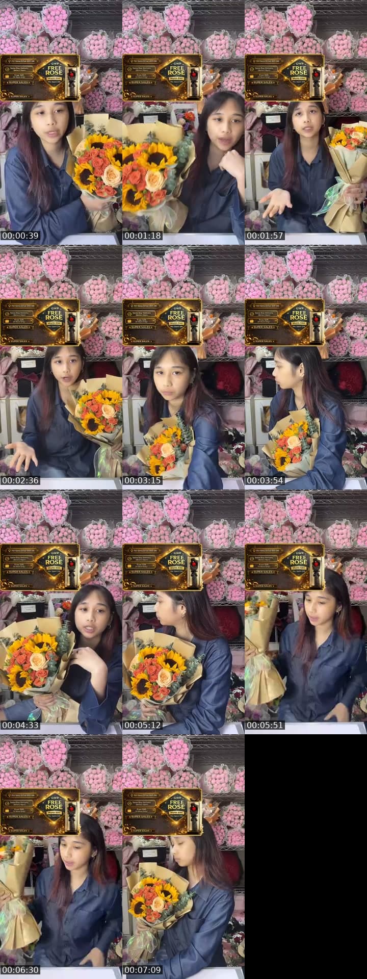 @flowersuppliersg TikTok live stream