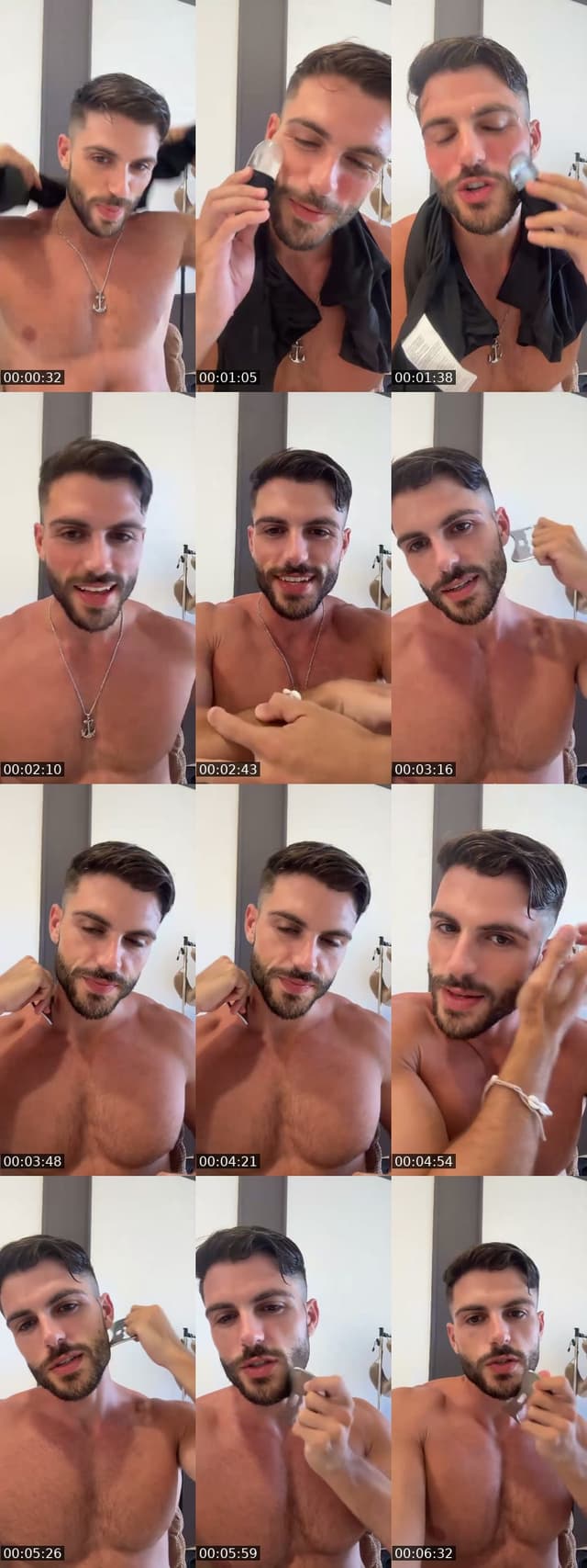 TikTok live: Face exercises by @will.rockstar