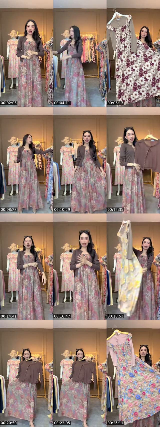 TikTok live: Marion long dress by @sirrin_girls