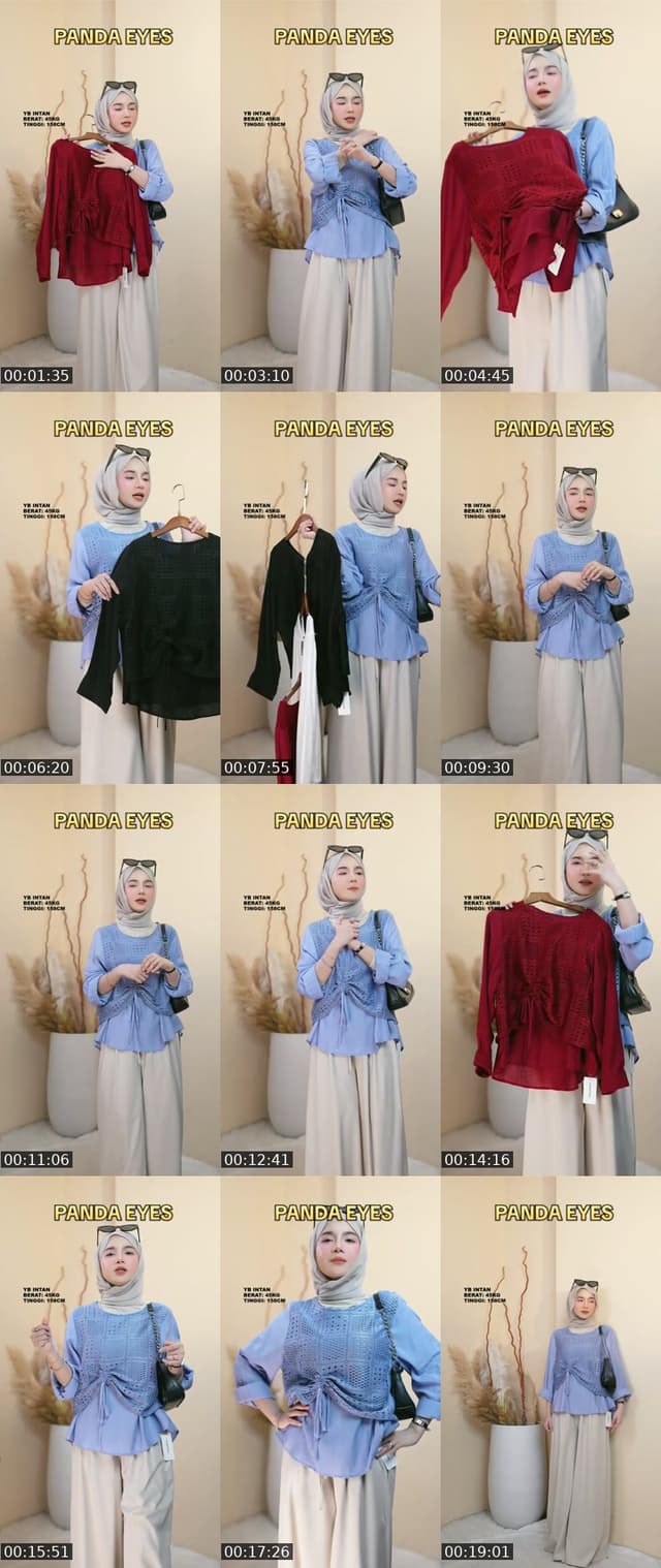 TikTok live: BAJU DESIGN BARU JOM MASUK by @pandaeyesofficialstore
