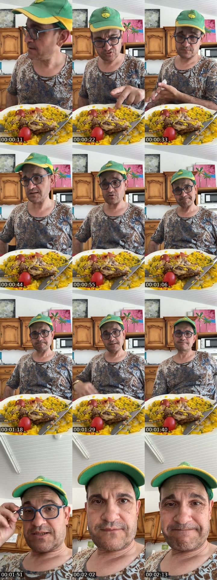 Bonjour et bon appétit