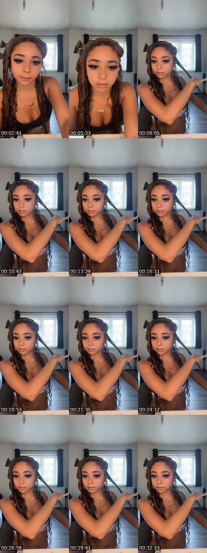 curly hair routine