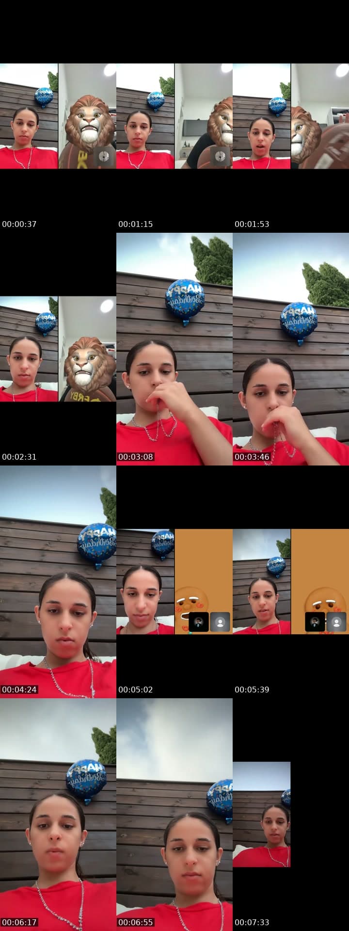 שומעת ציפורים בגינה 😂