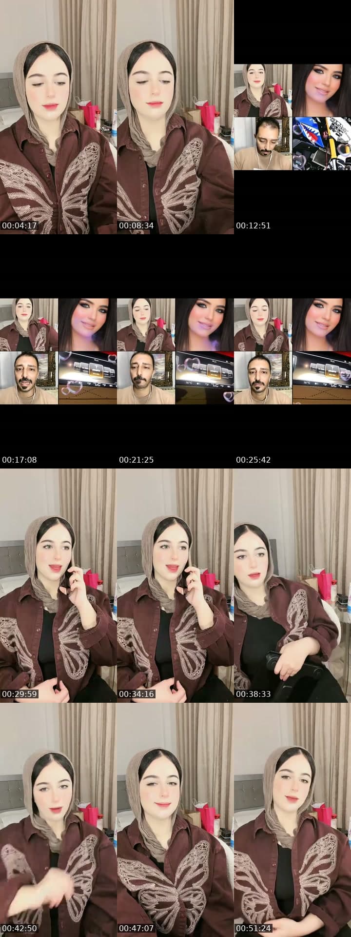 @nadia.tamer00 TikTok live stream