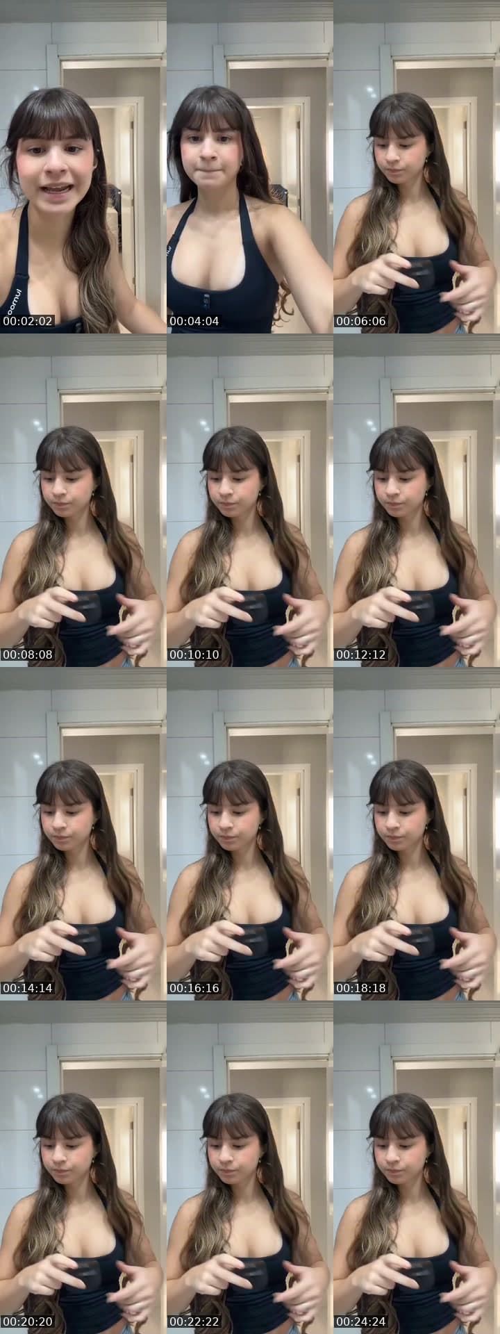 @gym_aninha TikTok live stream