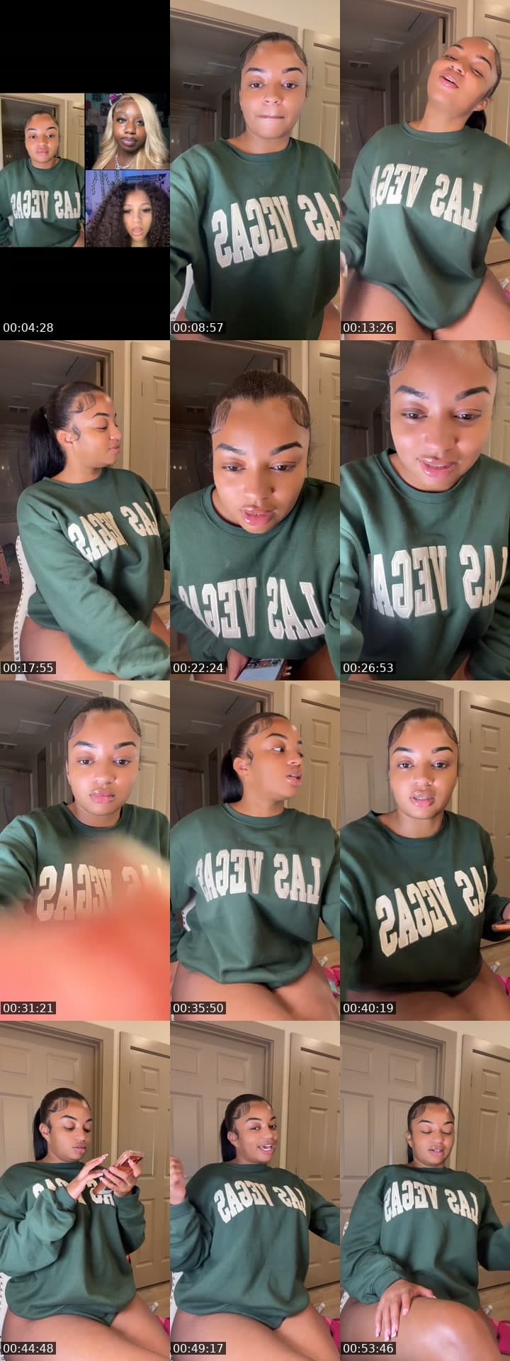 @zamyraaaaaaaa TikTok live stream