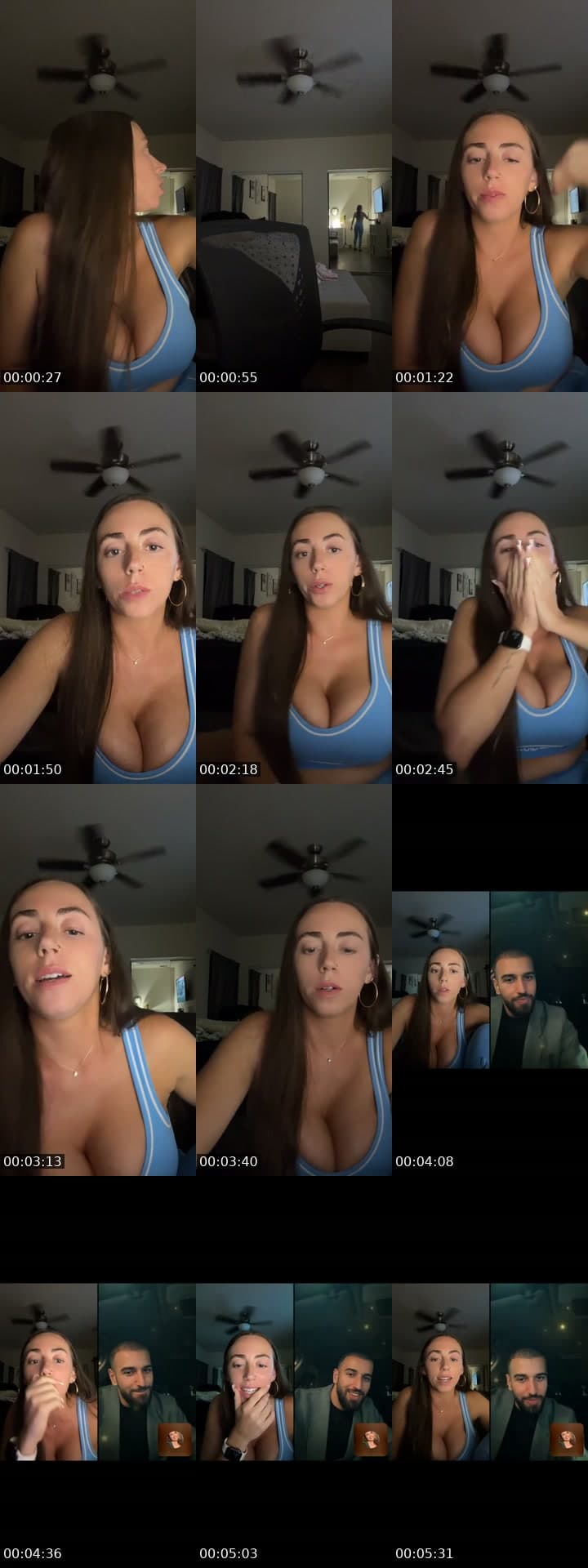 @meganicolexo TikTok live stream