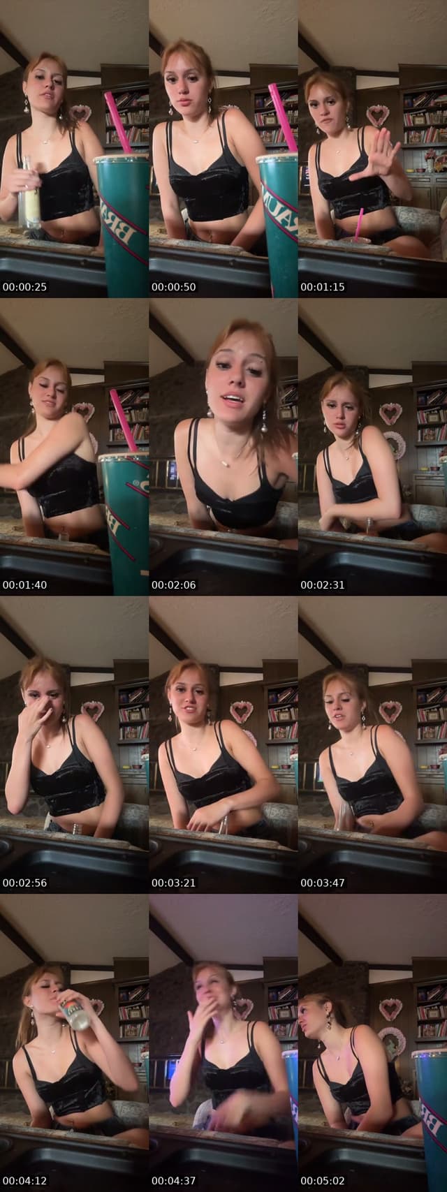 TikTok live: Makeup and chilling! 🐈‍⬛💕 by @lydialuvesu