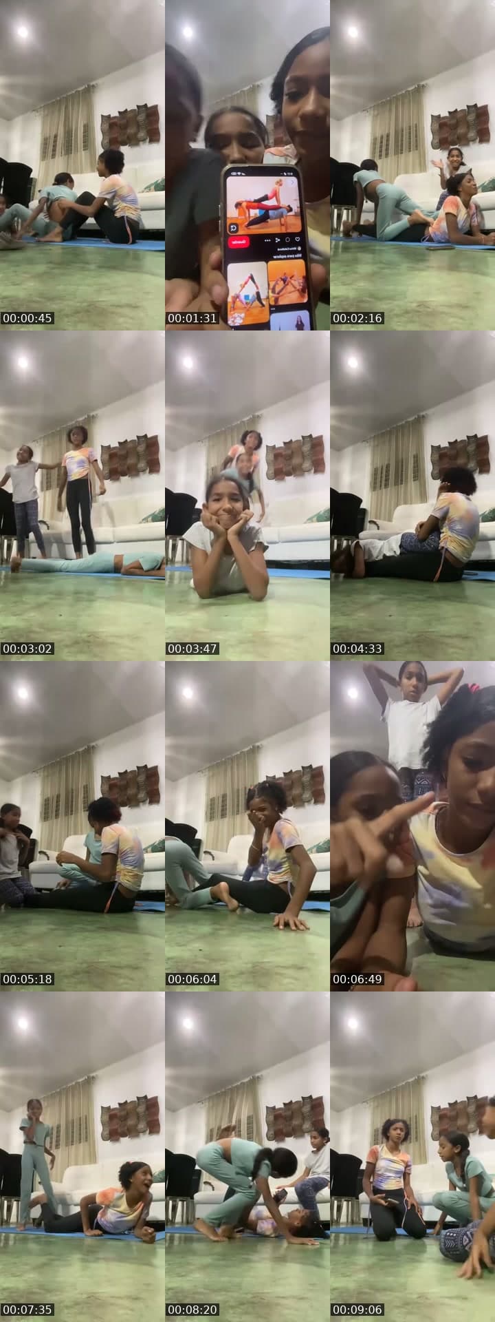 Haciendo yoga 🧘‍♀️