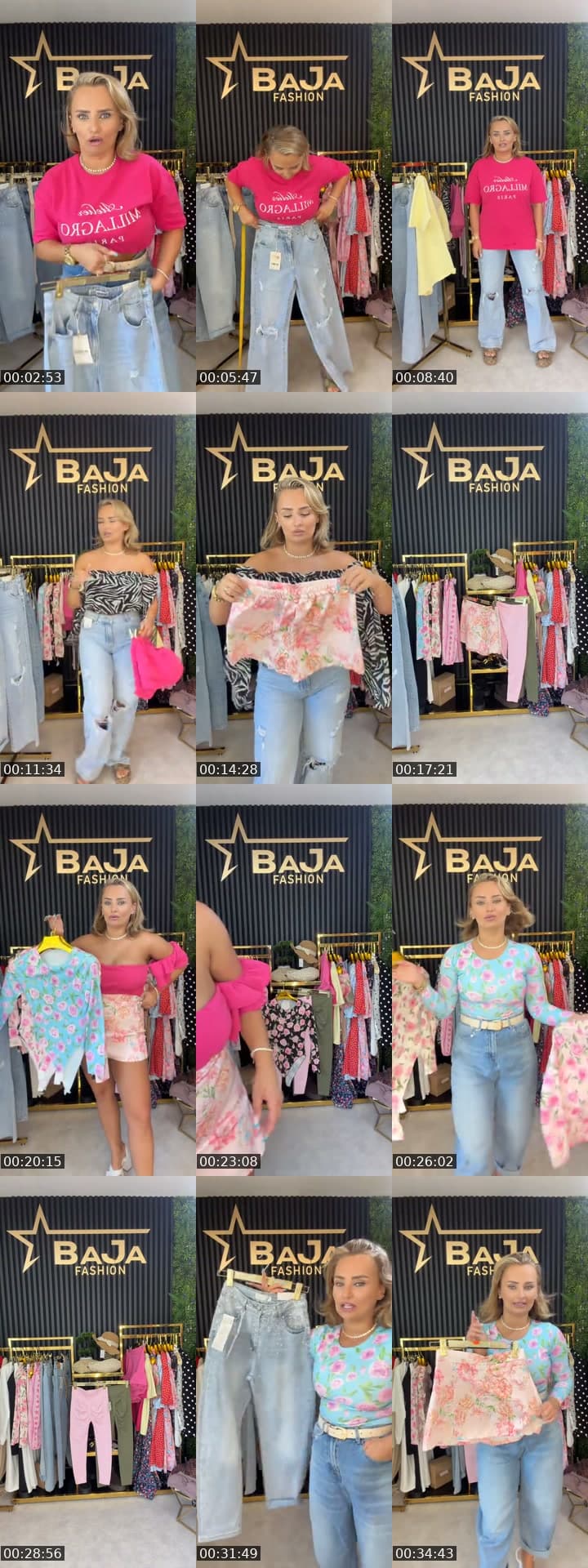@bajafashionshop TikTok live stream