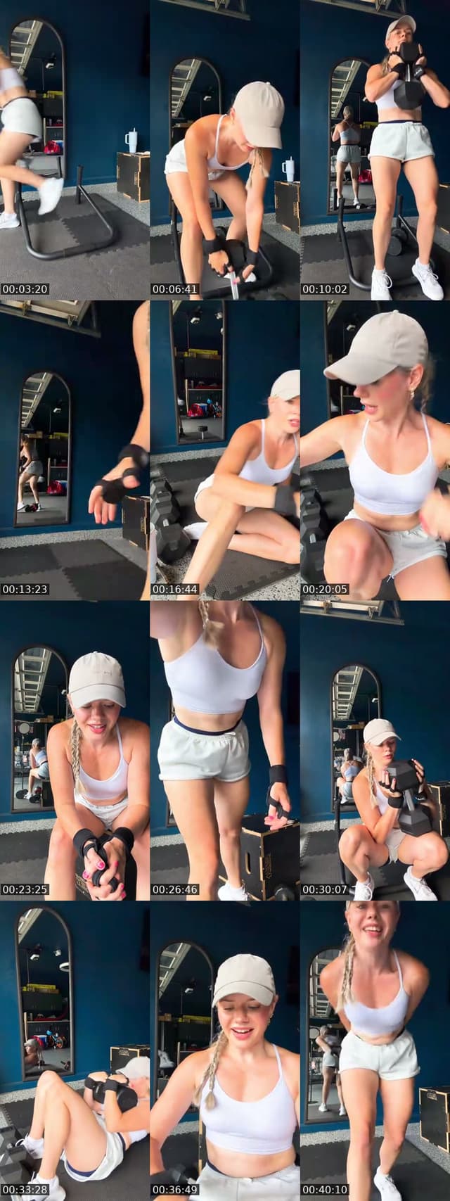 TikTok live: Full body strength by @zandra.fitness