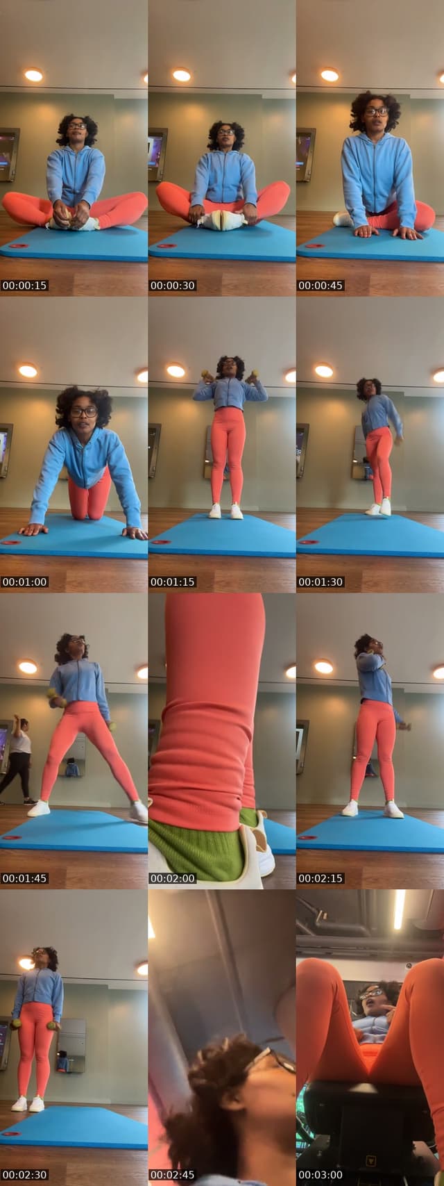 TikTok live: Gym by @peanutbutterlovr3