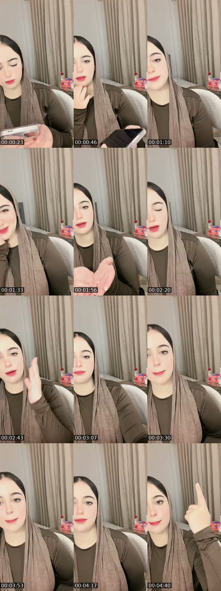 @nadia.tamer00 TikTok live stream