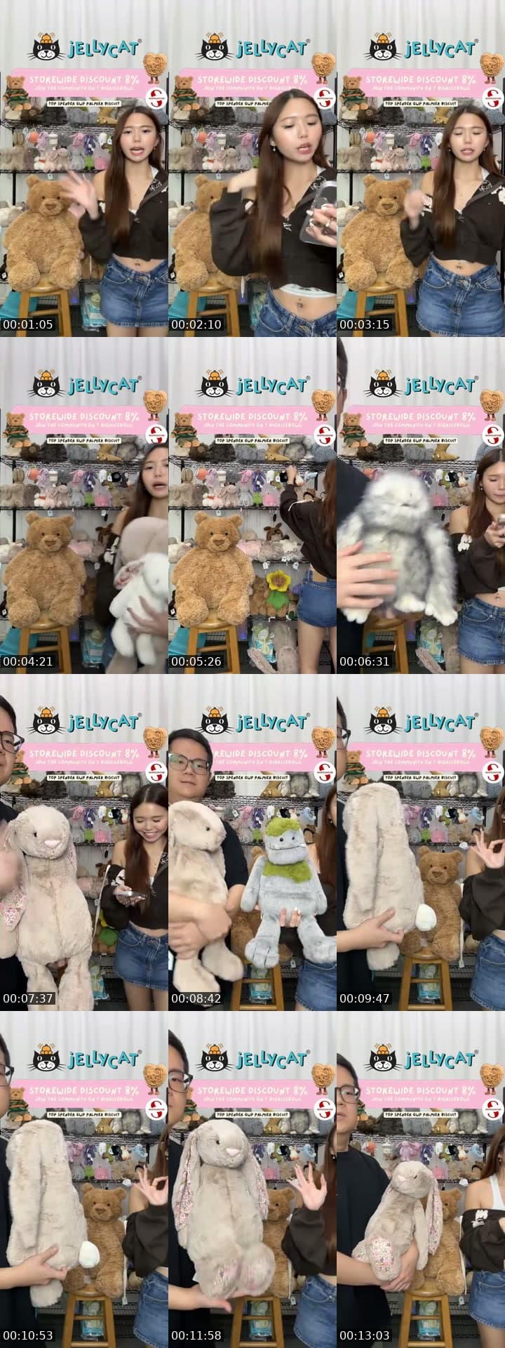 JELLYCAT stream 🐰