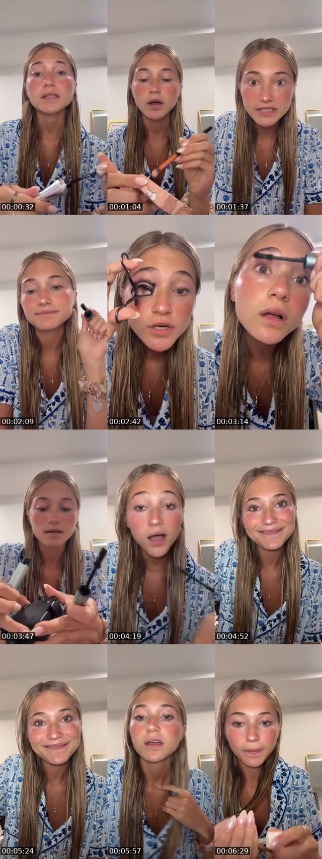 TikTok live: grwm by @allegrasgrwm