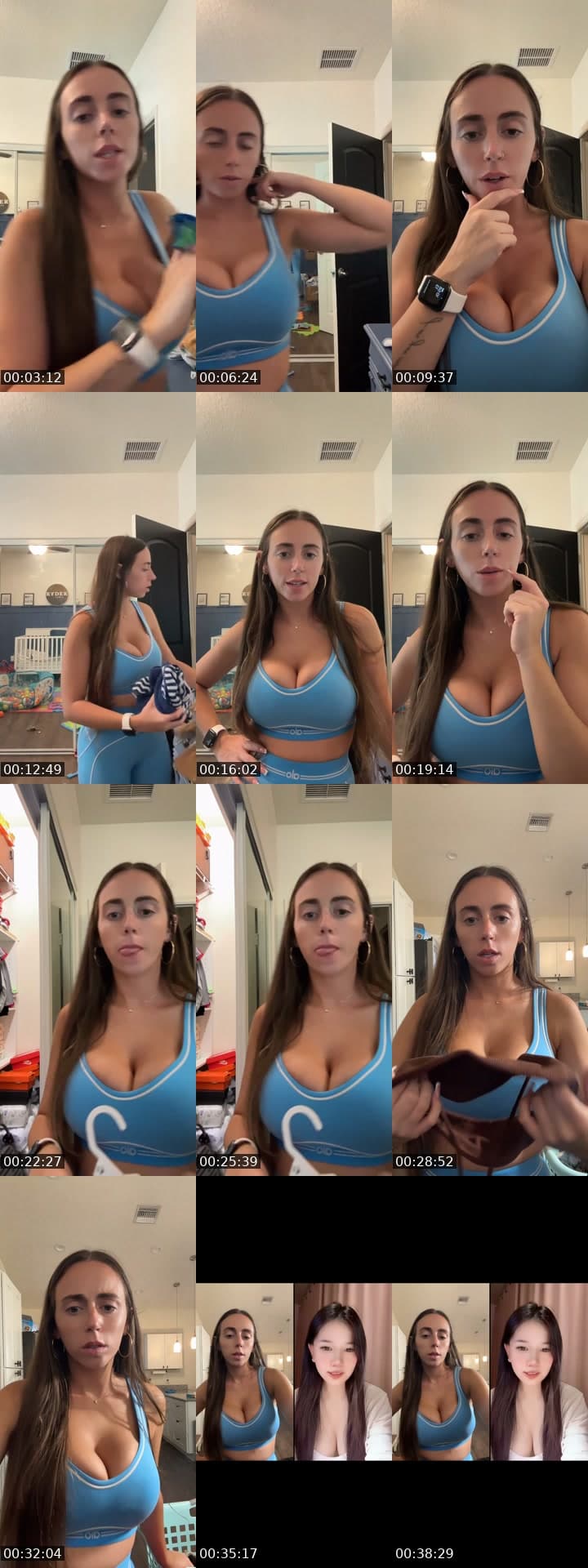 @meganicolexo TikTok live stream