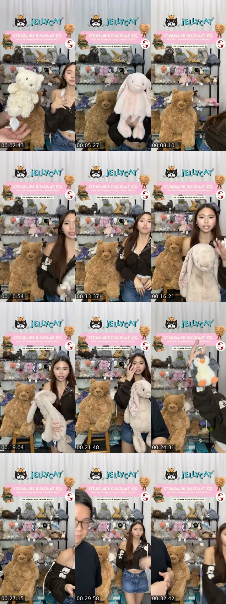 JELLYCAT stream 🐰