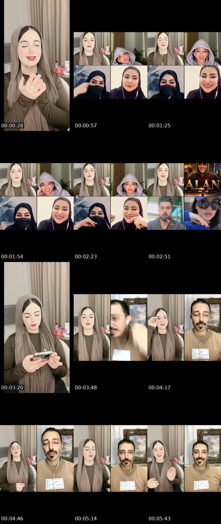 @nadia.tamer00 TikTok live stream