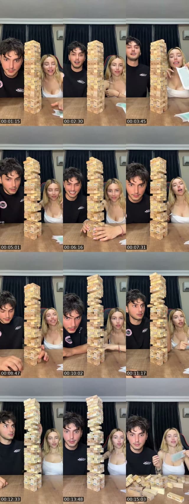 TikTok live: JENGA İMPARATORLUĞU CEZALI by @visneli.biber