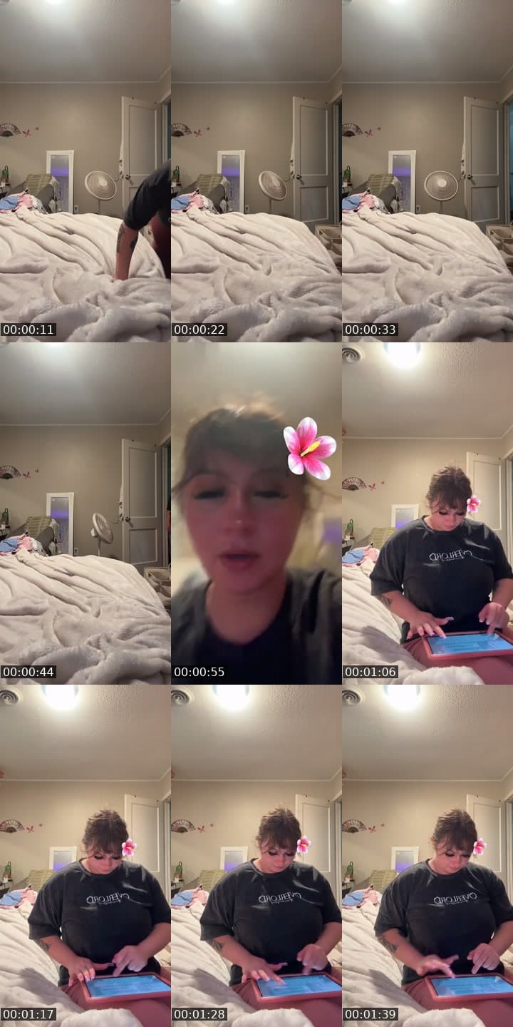 @venusthugoddzzoflove TikTok live stream