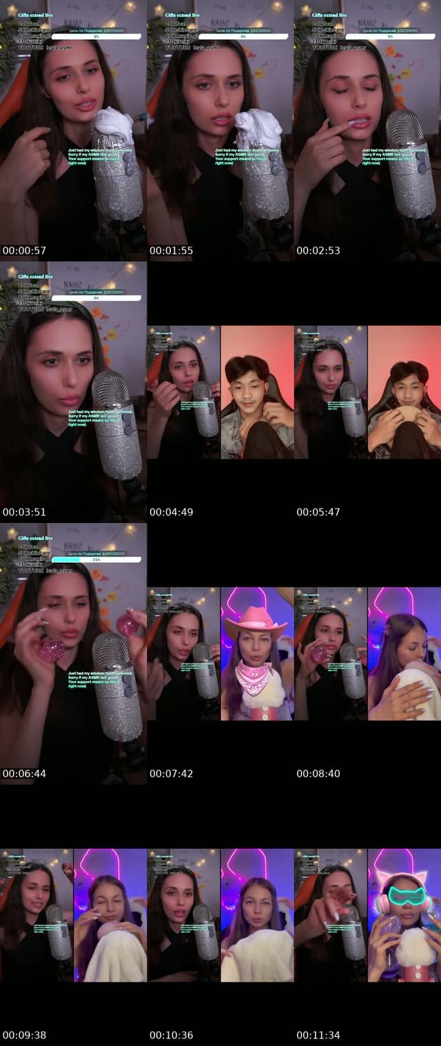 TikTok live: Breathe.listen.stay.ASMR 🤗 by @leyla_asmr5