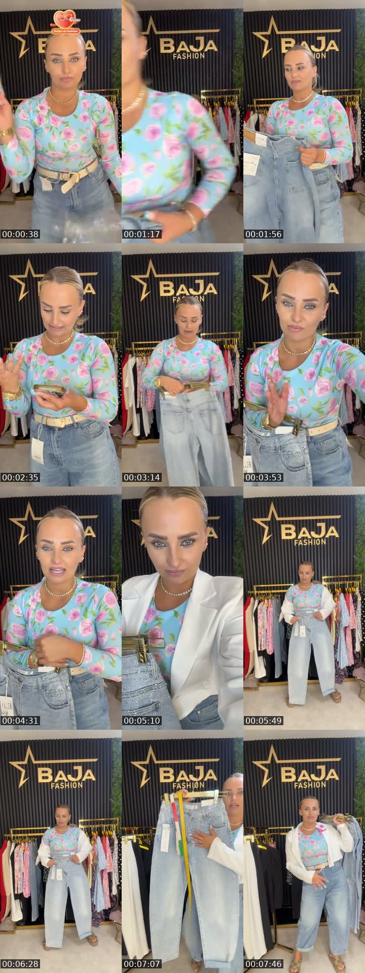 @bajafashionshop TikTok live stream