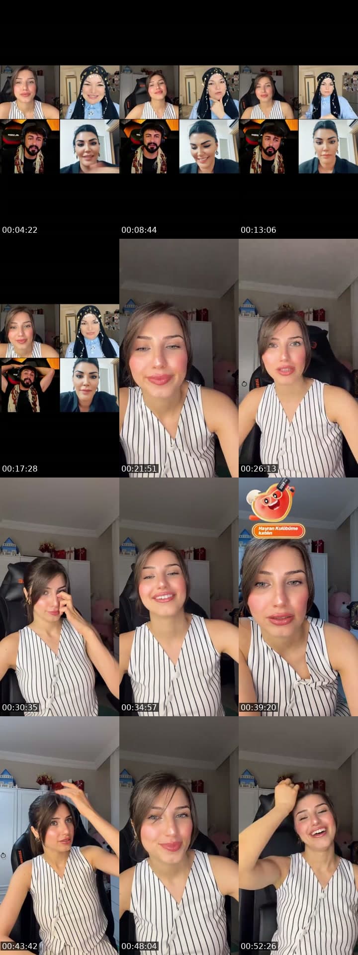 @melikeozkorkmaz TikTok live stream