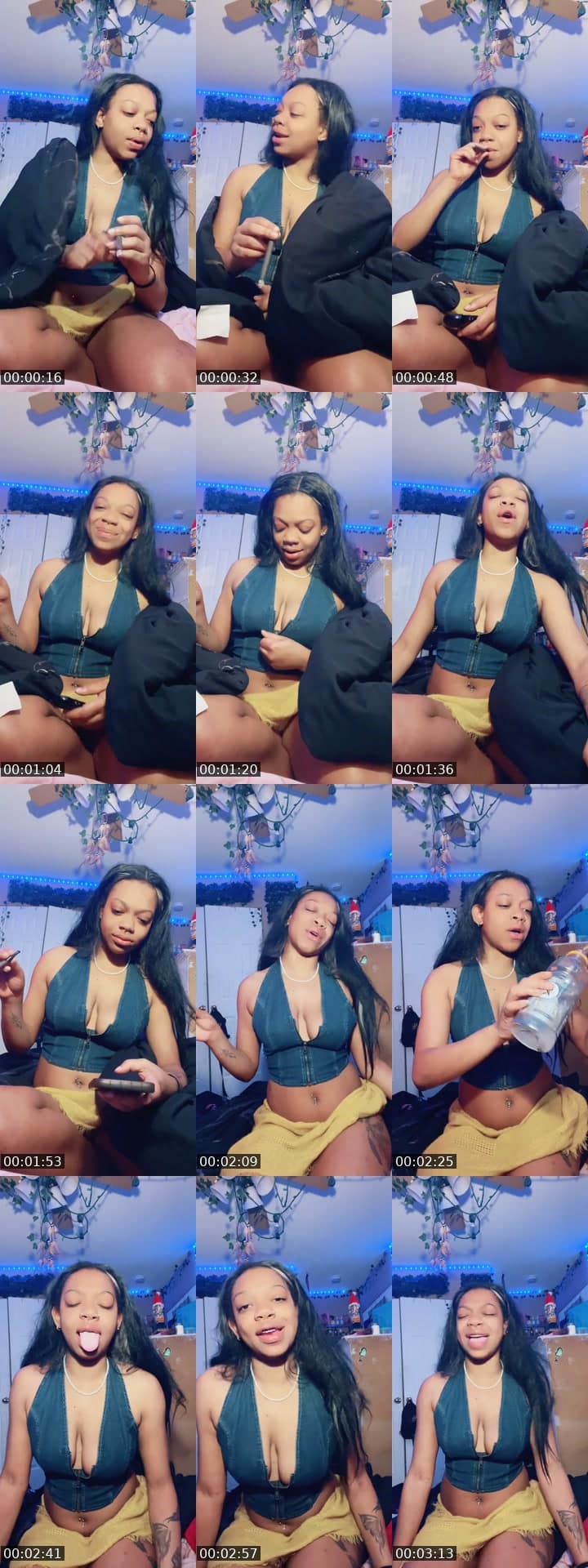 @noitsprxttyprxncessa TikTok live stream