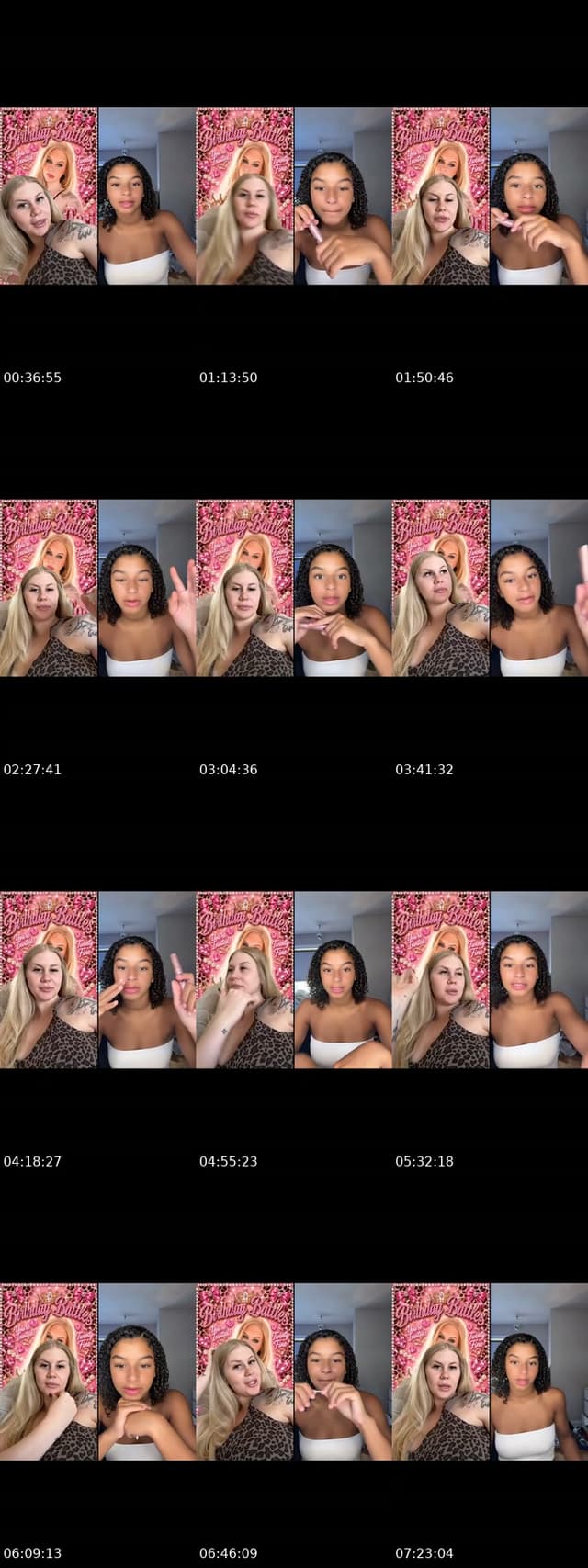 TikTok live: Birthday live!! by @twinmomtori