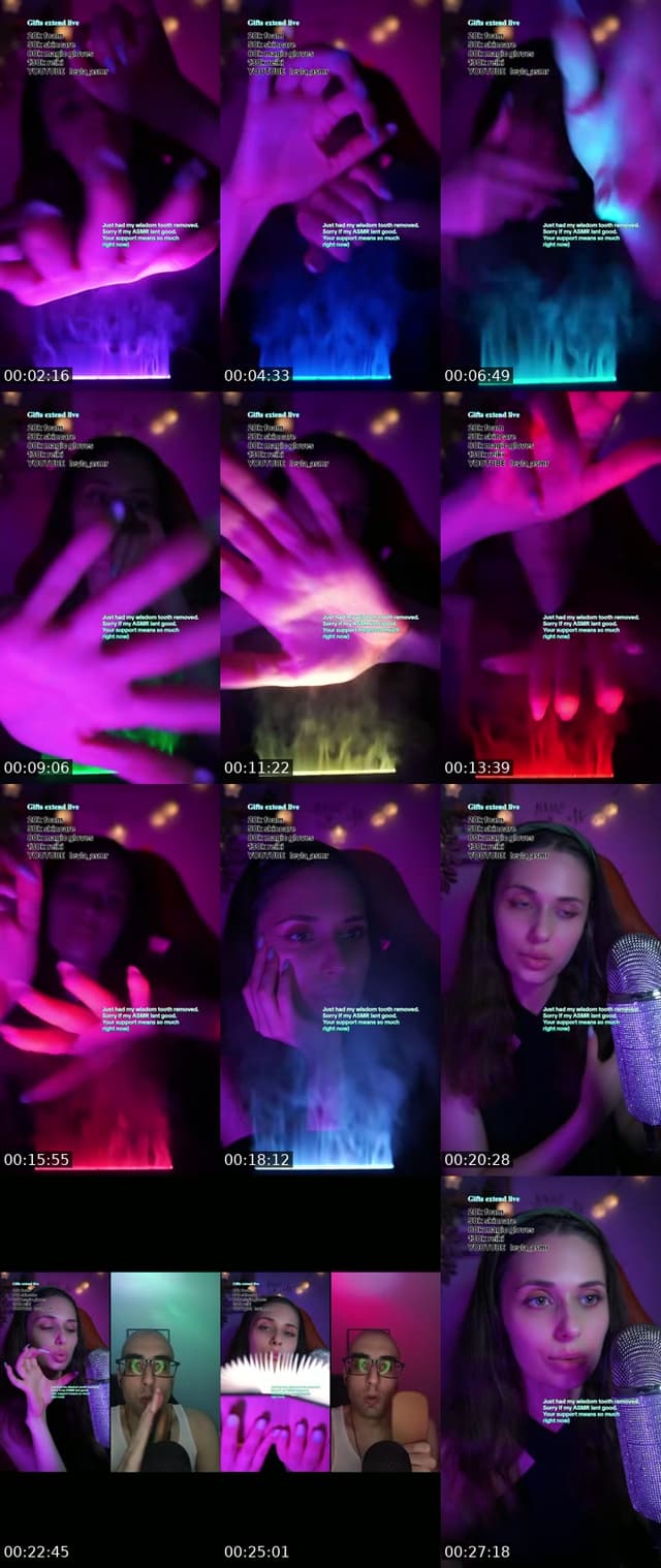 TikTok live: Breathe.listen.stay.ASMR 🤗 by @leyla_asmr5