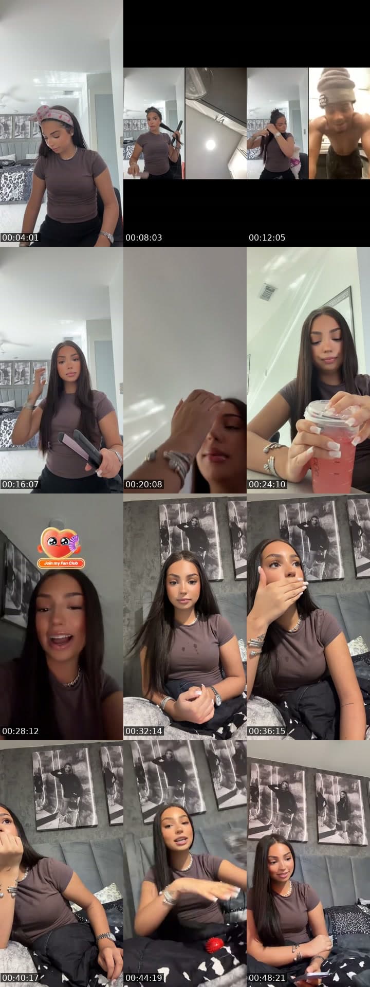 @angiexsantii TikTok live stream