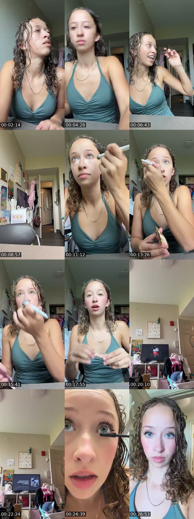 TikTok live: Grwm for work by @secret.05018