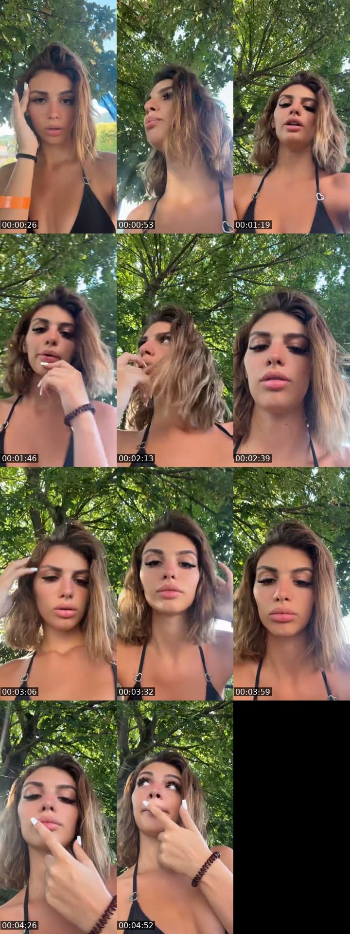 @lucreziaaccianii TikTok live stream