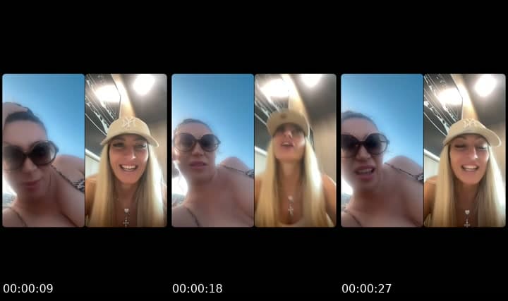 @margotferrari2002 TikTok live stream