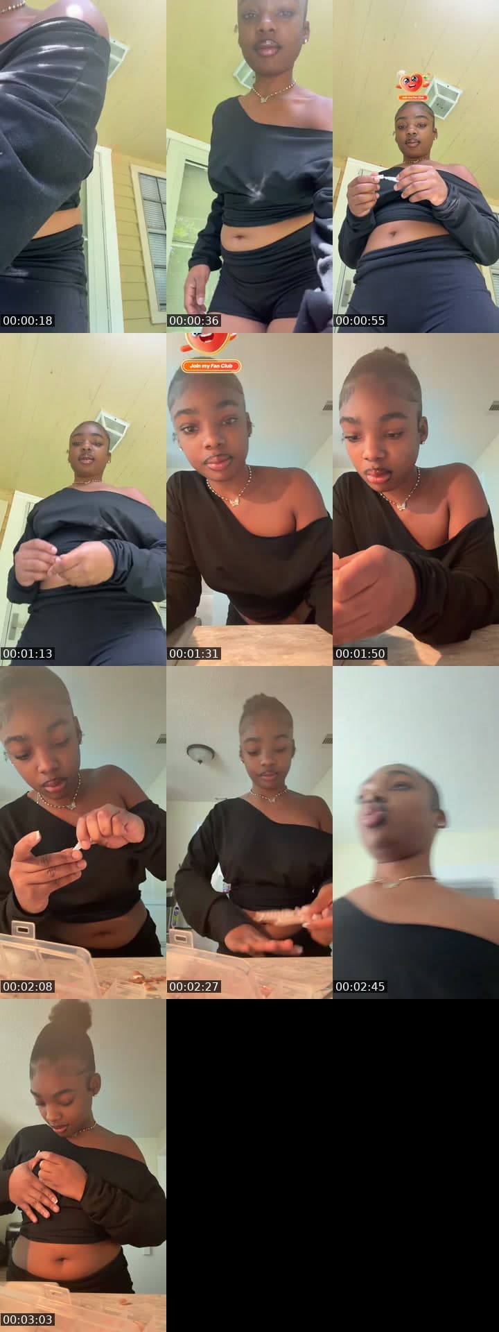 @caziyahjakai0 TikTok live stream