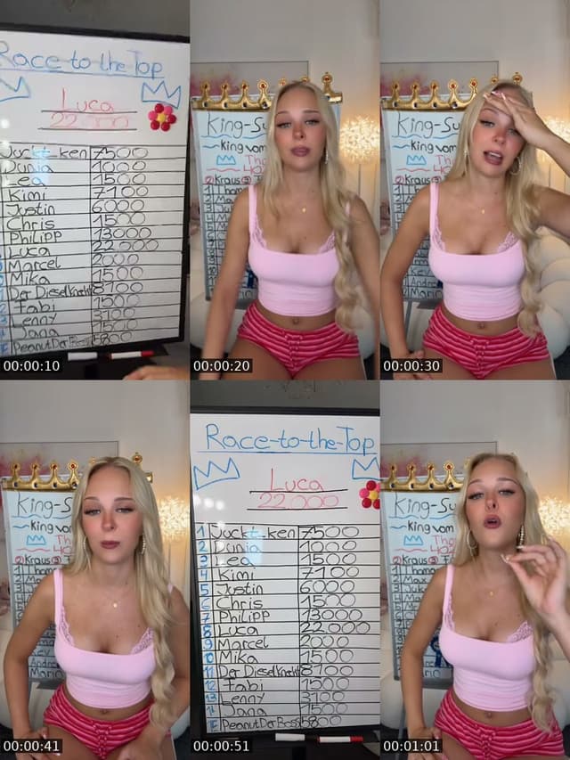@lucia.oceanne TikTok live
