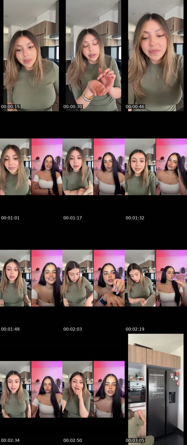 @melirestrepog TikTok live stream