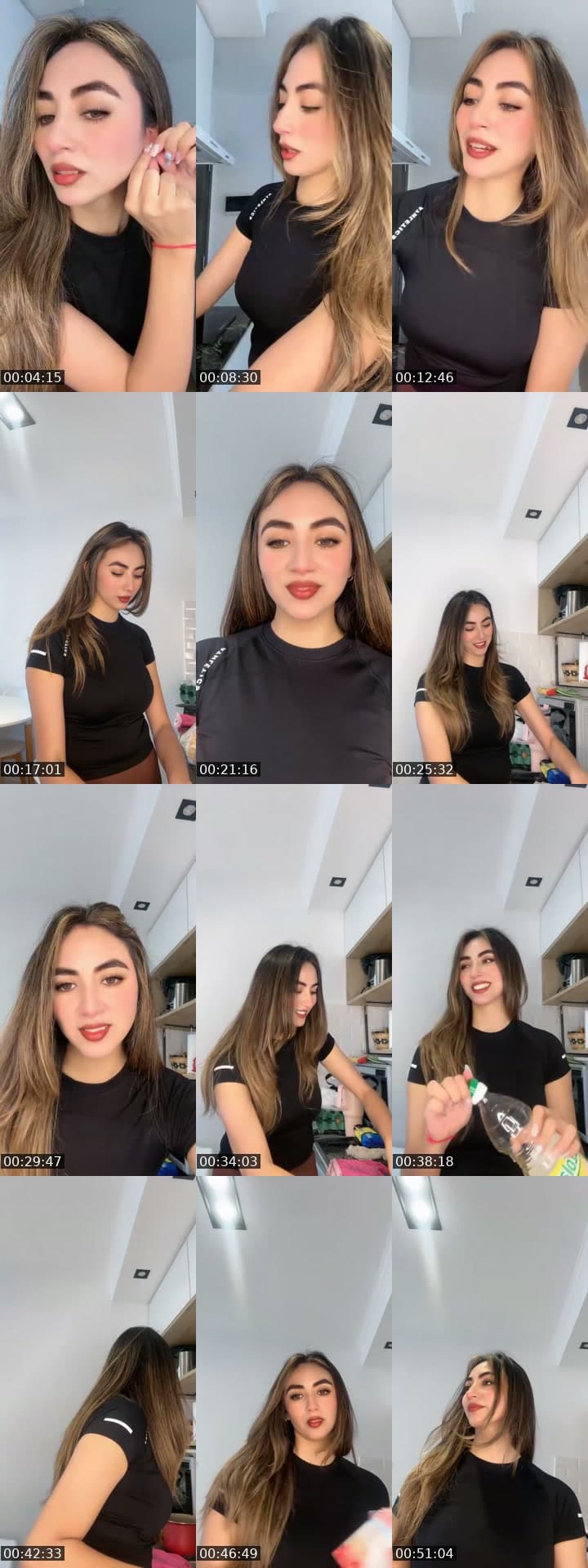 @micaelaablue TikTok live stream